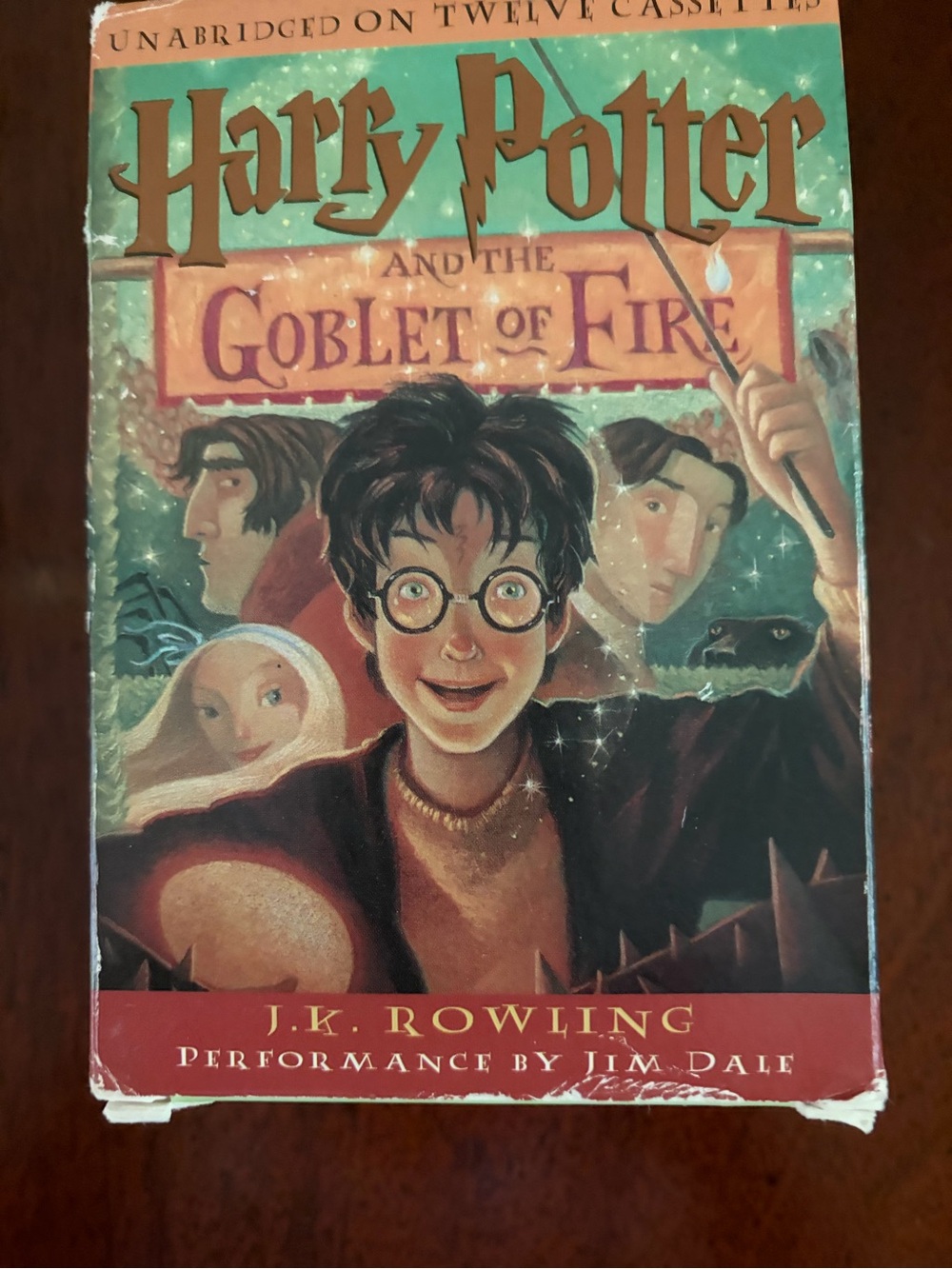 Harry Potter and the Goblet of Fire Cassette Audiobook